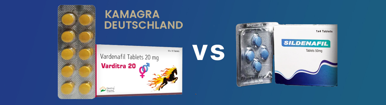 Sildenafil vs. Vardenafil (Wirksamkeit & Preis)